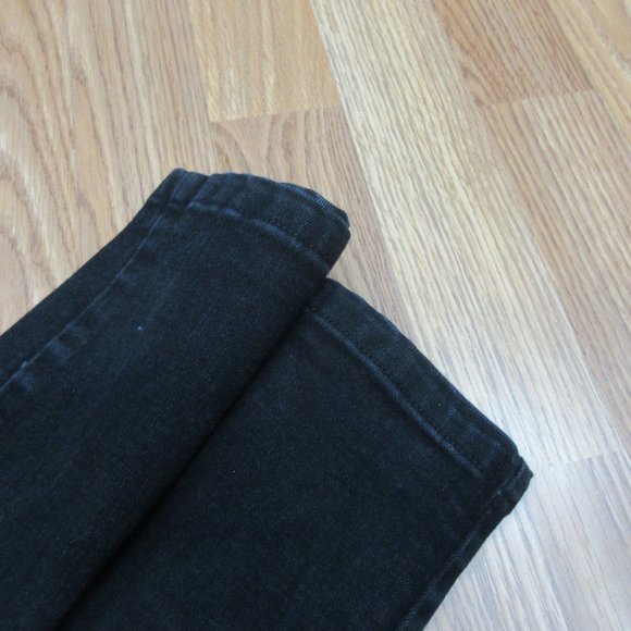38x27 DIESEL TAPERED LEG JEANS COTTON/SPANDEX JEANS BLACK Sz 38W x 27L - Picture 2 of 7